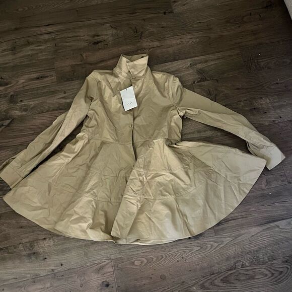 CO flare poplin top - Picture 2 of 5